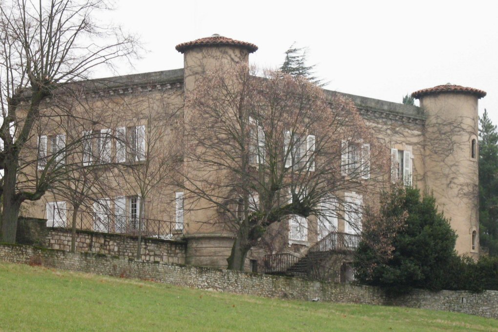 chateau des Bassieux à Anse, construit au XVIIIe siècle